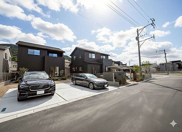 【分譲地街並み】CGにて作成