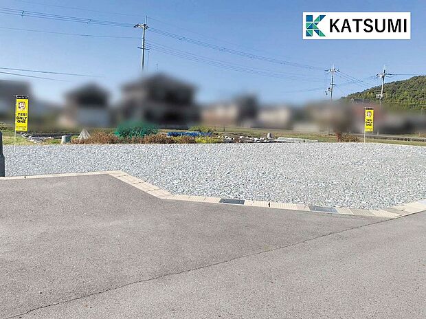 全区画約47坪以上だからこそ流行りの平屋住宅もプランニング可能！是非、ご相談ください。