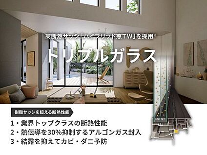 【トリプルガラス】