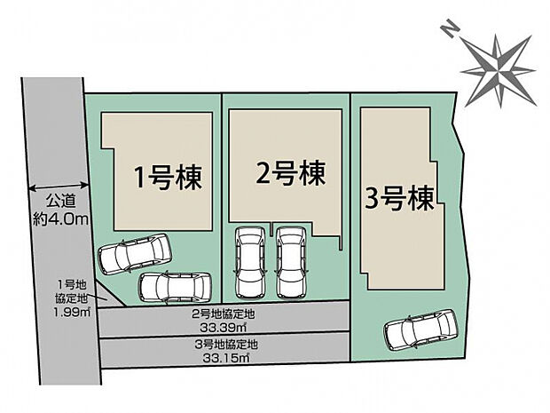 福岡市城南区七隈3丁目3棟 区画図