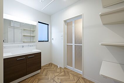 【1階洗面所/当社施工例】