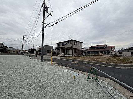 ■分譲地内へ入りやすいゆとりの街区設計■