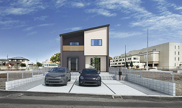 9号棟外観パース