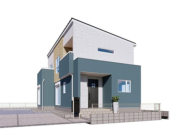 【【18号棟：完成イメージ】】どの年代の方からも愛されるような、ナチュラルな配色で落ち着いた印象の外観です。