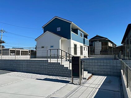 【1号棟　外観】