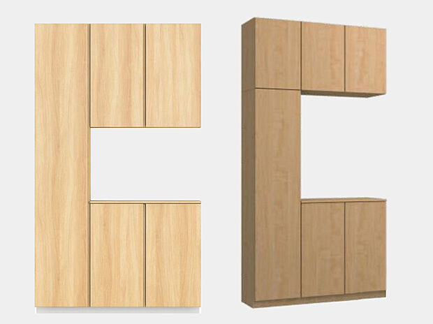 【【設備画像：シューズボックス】】約60足分の靴が収納可能。ボックス内部は高さを自由に変更できる可動棚となっており、様々なサイズの靴やブーツが収納できます。棚板は樹脂製なので汚れたら水洗い可能です。