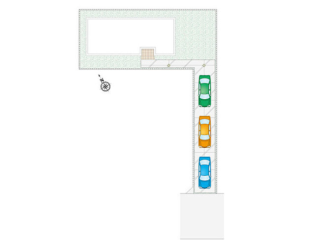 3号棟 配置図