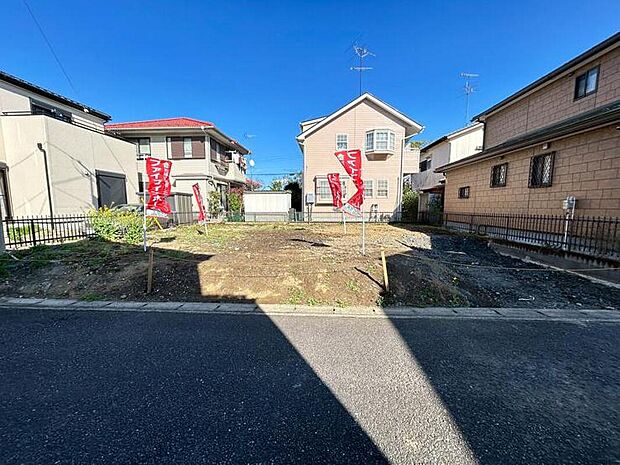 【【着工前現地】】徒歩圏内に商業施設があり住環境の潤う立地です!