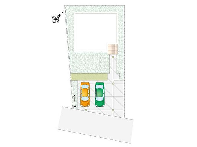 1号棟 配置図