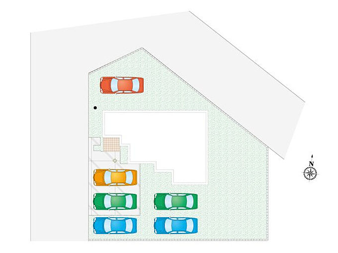 1号棟 配置図