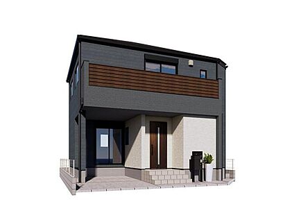 【1号棟　完成イメージ】