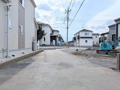 【分譲地前面道路】