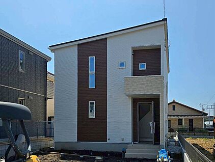 【8号棟　建物外観イメージパース】