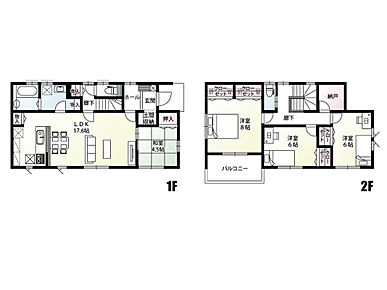 土地面積268.16m2には路地状敷地部分87.26m2が含まれています。 