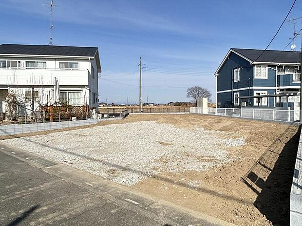 【【現地写真】】土地80.13坪!お庭もしっかり確保し、ガーデニングや家庭菜園、お子様の外遊びなど多彩に楽しめます♪