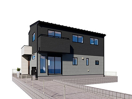 北本市本宿5丁目2区画1号棟　完成予想図
