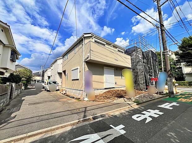 9月完成予定です!2路線2駅利用可の恵まれたロケーション♪鬼太郎公園至近の緑豊かな住環境です!