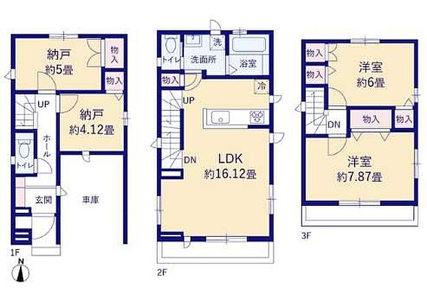 (B号棟)、価格6990万円、2LDK+2S、土地面積57.4m2、建物面積108.92m2