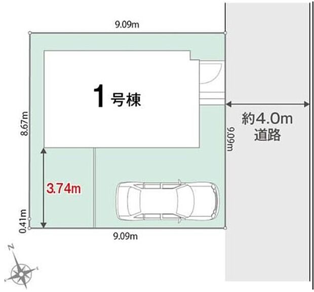 【全体区画図】住環境良好な人気の低層住居専用地域に立地しております。守られた環境は、お子様との暮らしにもおすすめです。

