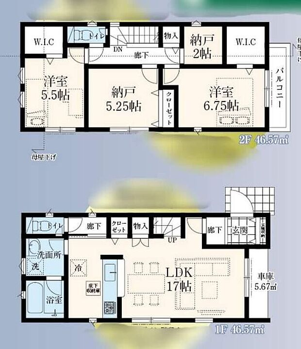 【2LDK+2S】ご家族との自然なコミュニケーションが生まれるリビングイン階段を採用!暖かい光が降り注ぐ、温もりあふれるお住まいです。