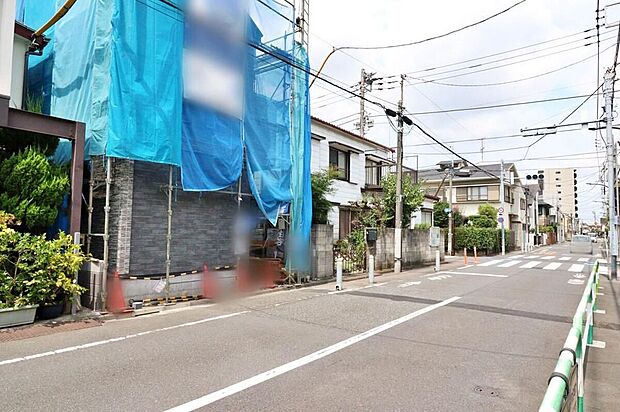 【前面道路含む現地写真】保育園、小学校徒歩4分圏内♪子育て環境にはピッタリな落ち着いた雰囲気の閑静な住宅地。