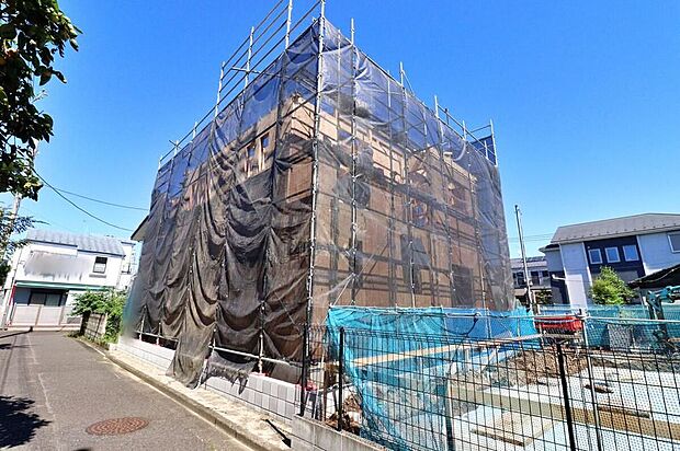 【現地外観写真】保育園・小学校徒歩5分圏内♪子育て環境にはピッタリな落ち着いた雰囲気の閑静な住宅地。