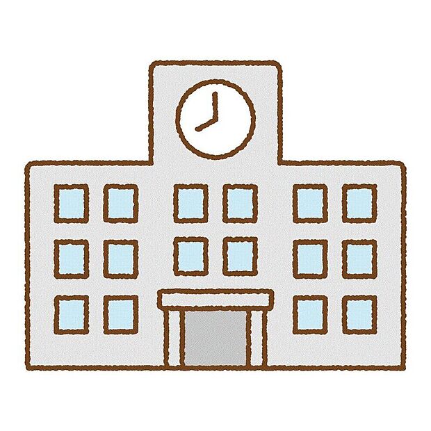 福岡市立西高宮小学校(約210m)