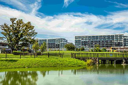 松原団地記念公園 760m(徒歩10分)