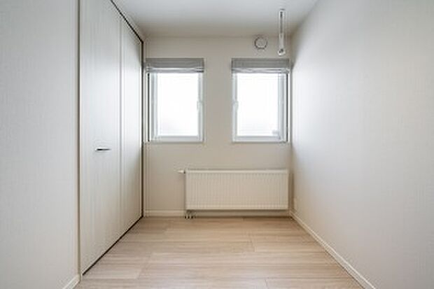 3.5帖のフリースペース。物干しスペースやお子様のプレイルームとして(2024年12月撮影)