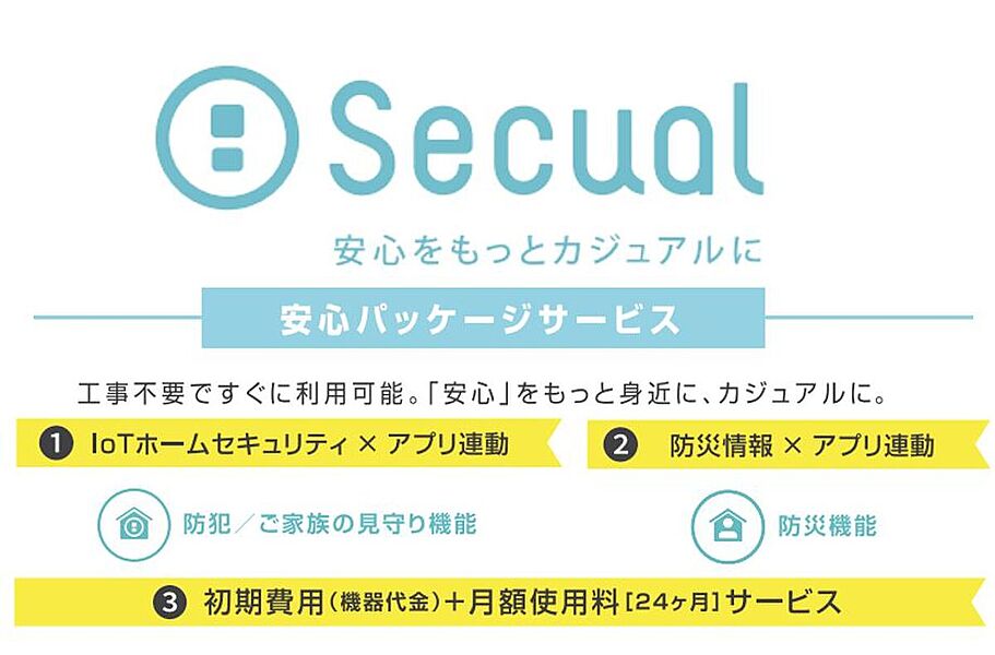 屋内防犯パッケージ「Secual」