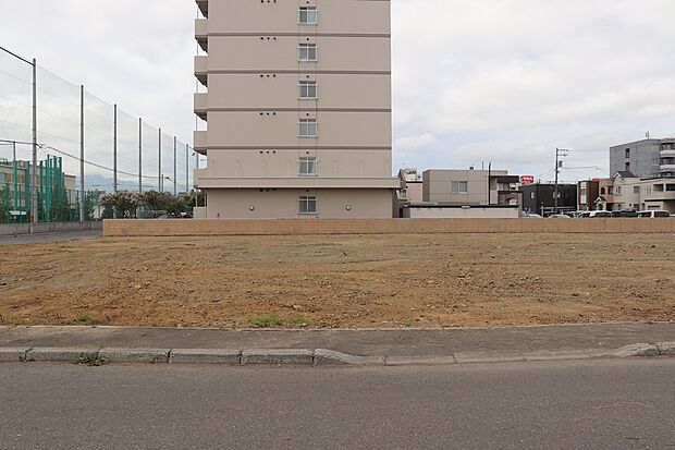 【【区画7】正面】137.09m2(41.46坪)の整形地（2026年5月撮影）