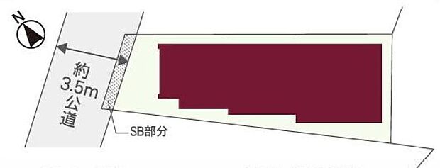 ☆全体区画図☆
ビルトインガレージございます。
都会を身近に感じさせる高い交通利便も魅力です。
