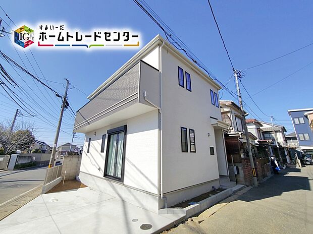 ☆外観の様子☆
周辺環境充実＆暮らしを彩る充実の設備♪
高耐久・高性能、災害に強い家、心から安らげる住まいです。