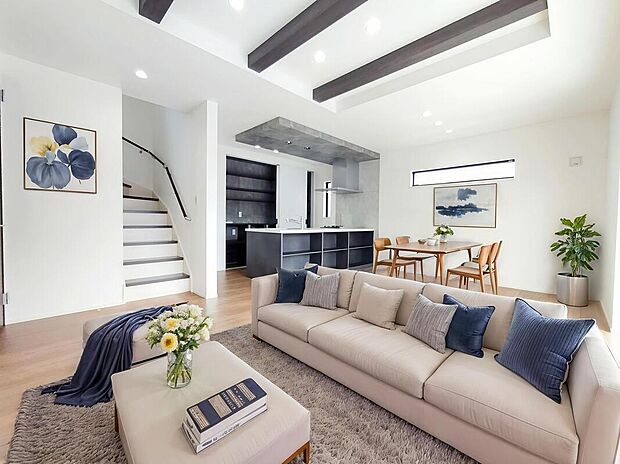 【☆Livingroom☆】※家具をCGで加工しています。家具付き販売ではございません。