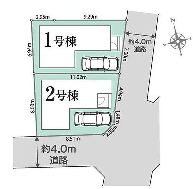 【☆全体区画図☆】カースペースございます。
住環境良好な人気の低層住居専用地域に立地しております。守られた環境は、お子様との暮らしにもおすすめです。