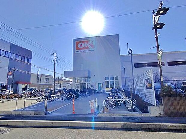 オーケー新座野火止店(約350m)