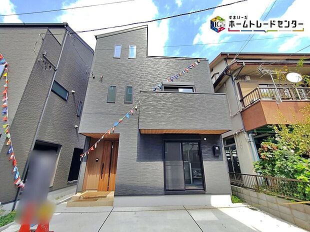 【☆外観の様子☆】生活利便施設が充実した暮らしやすいロケーションです♪住宅性能表示「建設」「設計」W取得♪豊富な収納が嬉しい新築戸建てです♪