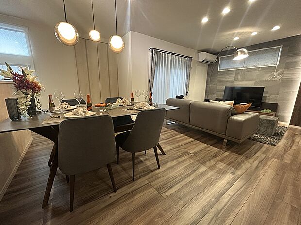 【リビングダイニング】同仕様モデルハウス写真