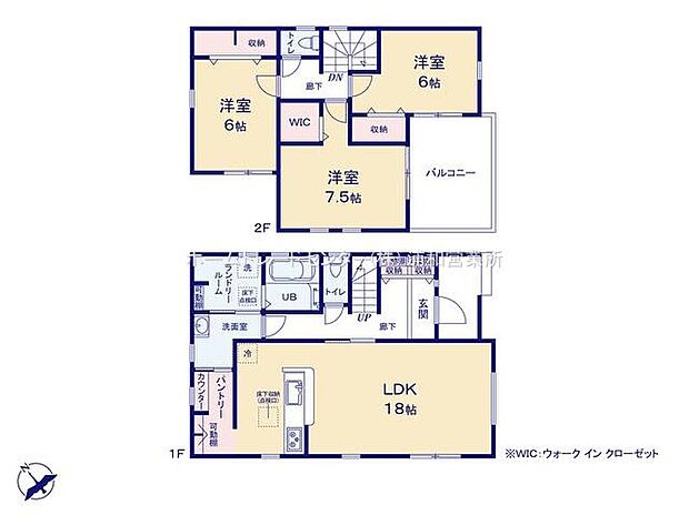 (2号棟)、価格2980万円、3LDK、土地面積146m2、建物面積100.6m2