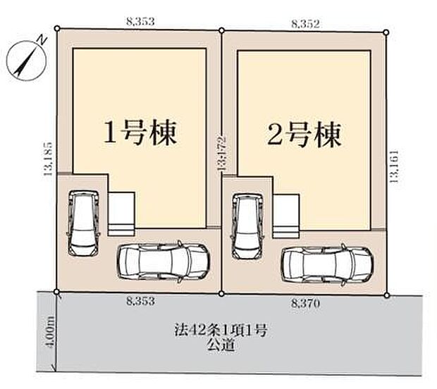 カースペース2台完備（車種による）！閑静な住宅街は、コンビニ徒歩5分など商業施設が充実♪空いたスペースには、花や緑で彩るガーデニングもオススメです。ぜひ一度ご覧下さい！