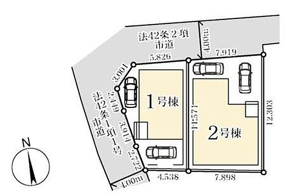ＪＲ京浜東北線「与野」駅まで徒歩24分♪カースペース２台分ございますので、家族分の自転車を駐輪したり、来客用の駐車スペースとしてもお使いいただけます。是非ご覧ください♪