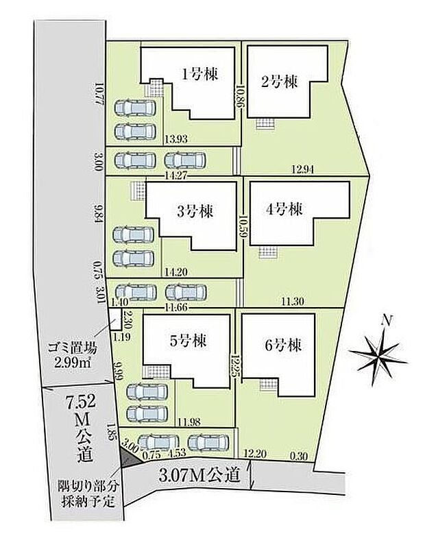 カースペース2台分ございますので、家族分の自転車を駐輪したり、来客用の駐車スペースとしてもお使いいただけます。しらこばと運動公園まで自転車7分で自然の残る落ち着いた環境♪ぜひ一度ご覧下さい!