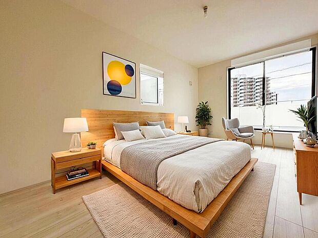 【洋室】※家具はCG合成しております。