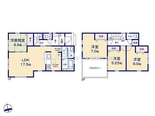 【4LDK】☆主寝室は7帖でゆったり☆
主寝室は、7帖ありゆったりとして6帖大の大型バルコニーに面しており開放感がありますね♪