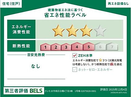≪省エネ性能ラベル≫