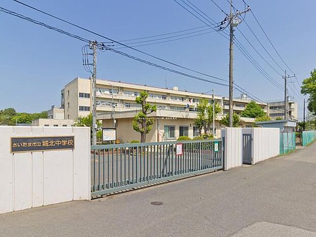 さいたま市立城北中学校（約700m）
