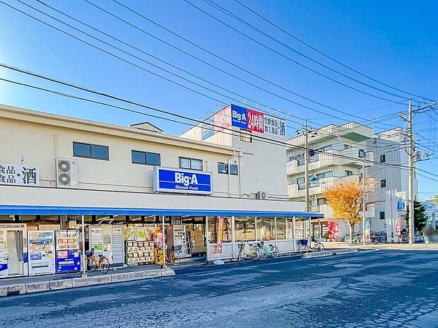 ビッグ・エー 川口上青木西一丁目店（約290m）