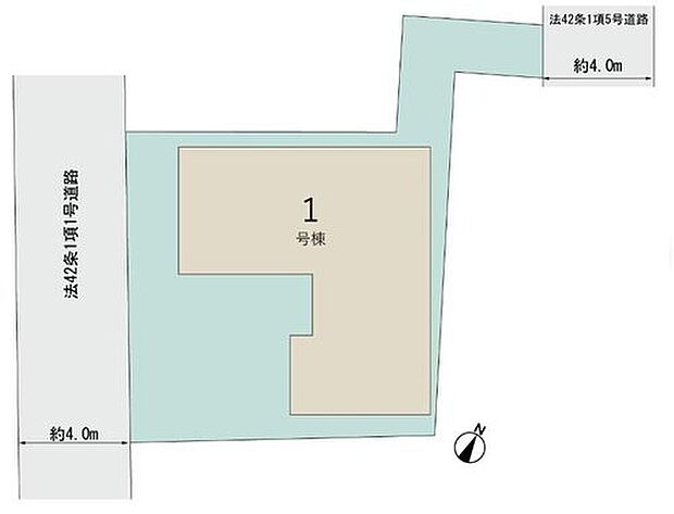 【区画図】東武鉄道野田線「大和田」駅までバス16分「八石」停歩4分！バスも使えて、お車のアクセスもしやすいエリア☆小学校まで徒歩5分の近くて安心の距離！ぜひご覧ください♪

