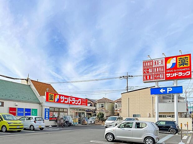 サンドラッグ蕨南町店(約850m)