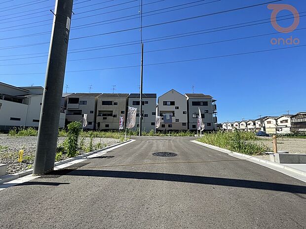 【現地土地写真】全7区画の最終3邸!